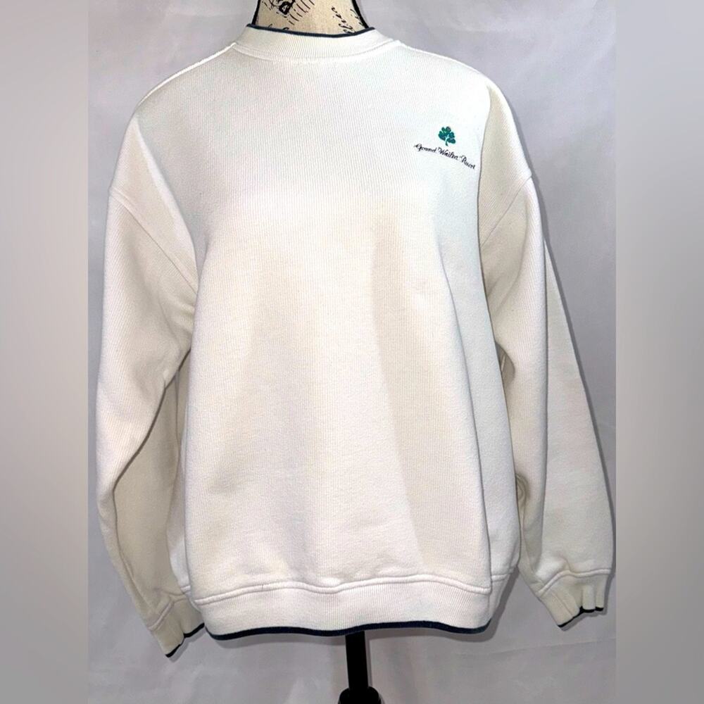 EUC: Vintage Grand Wailea Resort White Sweatshirt by Gear